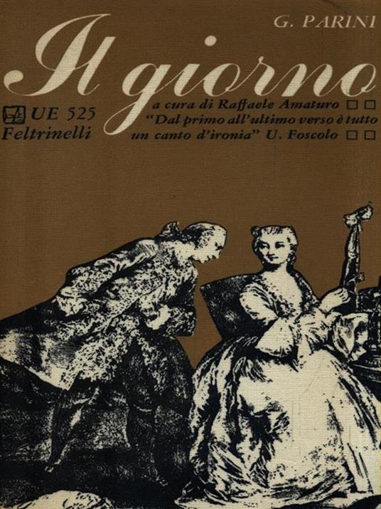Il giorno - Giuseppe Parini - copertina