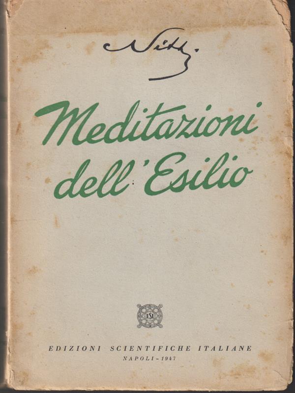   Meditazioni dell'esilio