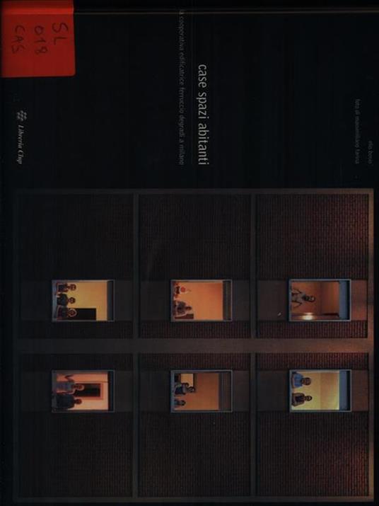   Case spazi abitanti - Elio Bosio - copertina