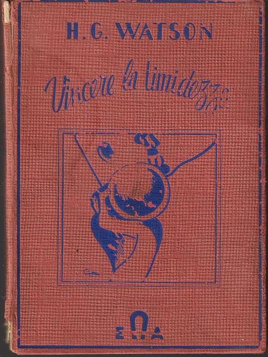   Vincere la timidezza - H.G. Watson - copertina