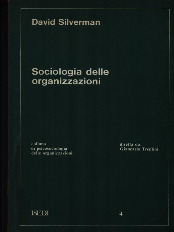   Sociologia delle organizzazioni