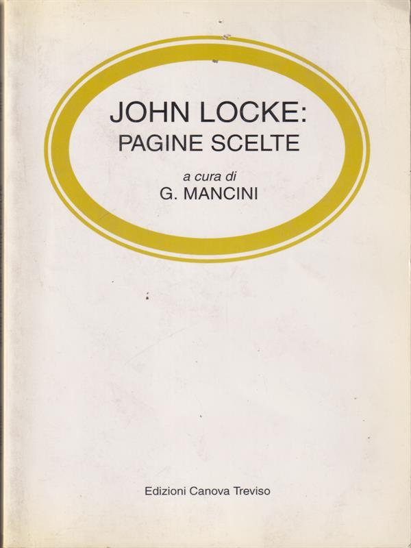 John Locke: pagine scelte