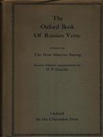 The Oxford Book of Russian Verse