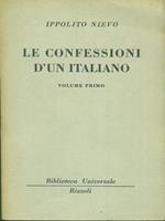 Le  confessioni d'un italiano Volume primo