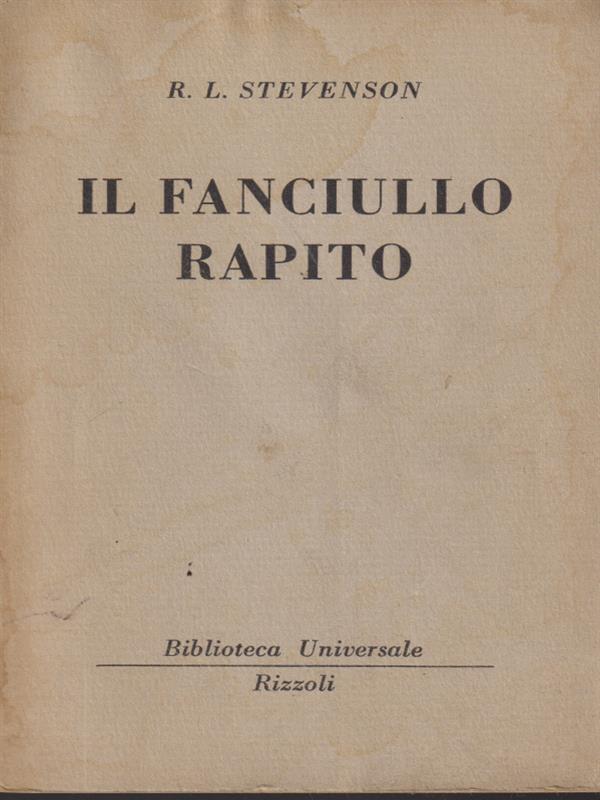 Il fanciullo rapito