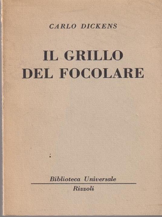 Il grillo del focolare - Charles Dickens - copertina