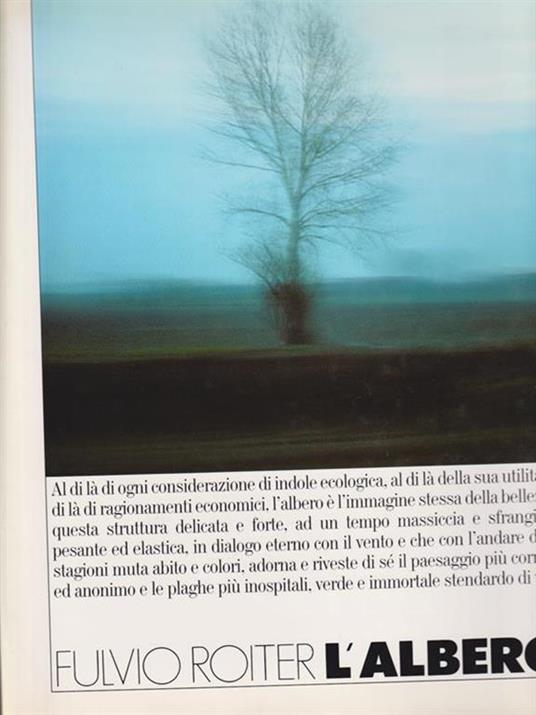 L' albero - Fulvio Roiter - copertina