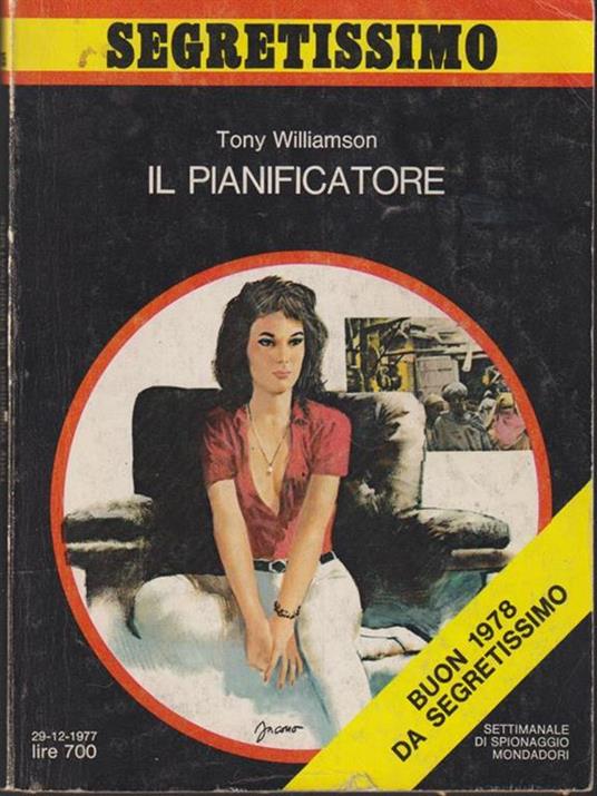 Il pianificatore - Tony Williamson - copertina