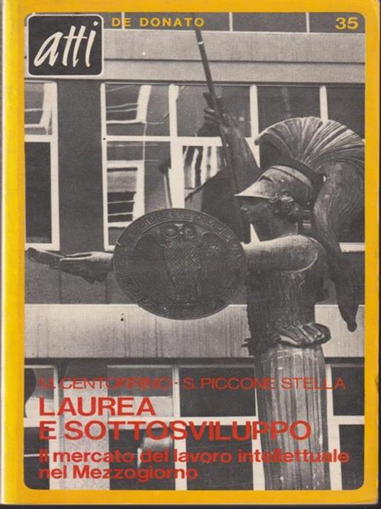  Laurea e sottosviluppo - copertina