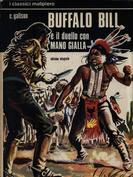   Buffalo Bill e il duello con Mano Gialla - C. Gallson - copertina