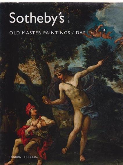   Sotheby's. Old Master Paintings day. 6 july 2006 - copertina