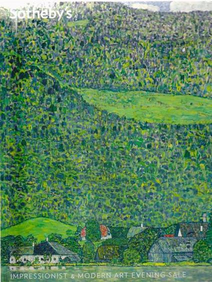   Sotheby's Impressionist & Modern Art Evening sale. 2 november 2011. New York - copertina