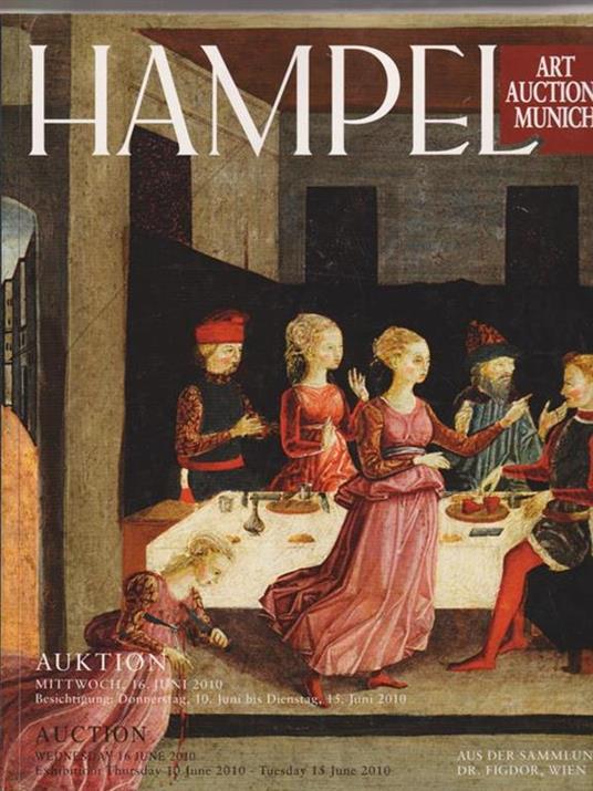   Hampel. Juni 2010/June 2010. Kunstauktion  - copertina