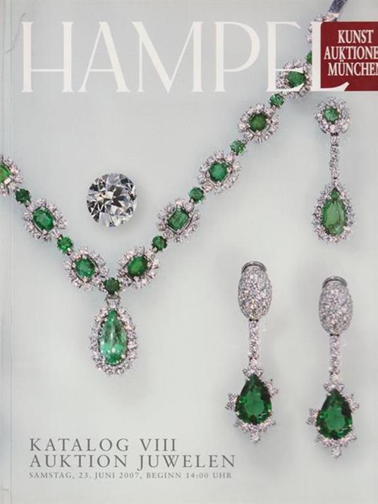   Hampel. Juni 2007/Auktion Schmuck - copertina