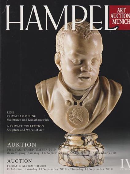   Hampel. September 2010/Catalogue IV: Auction Sculpture and Works of Art - copertina