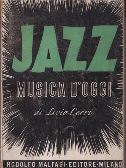   Jazz musica d'oggi - Livio Cerri - copertina