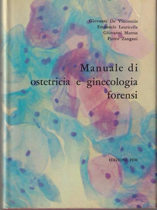   Manuale di ostetricia e ginecologia forensi - copertina