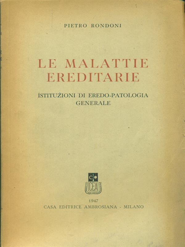 Le malattie ereditarie
