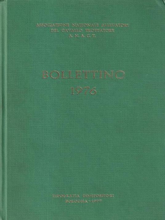   Bollettino 1976 Associazione allevatori cavallo trottare - copertina