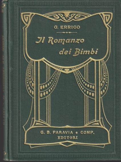 Il romanzo dei bimbi - Giuseppe Errico - copertina