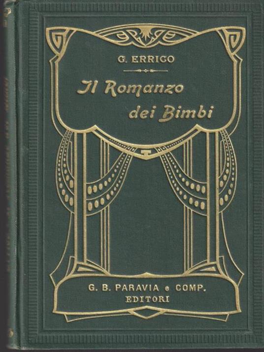 Il romanzo dei bimbi - Giuseppe Errico - copertina