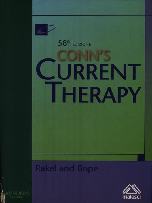   Conn's Current Therapy - Robert E. Rakel - copertina