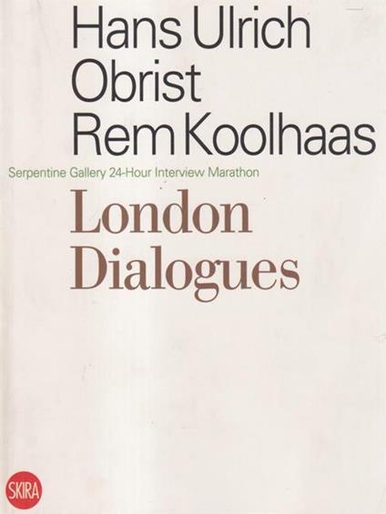   London dialogues - copertina