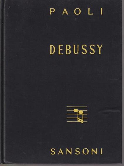   Debussy - Rodolfo Paoli - copertina