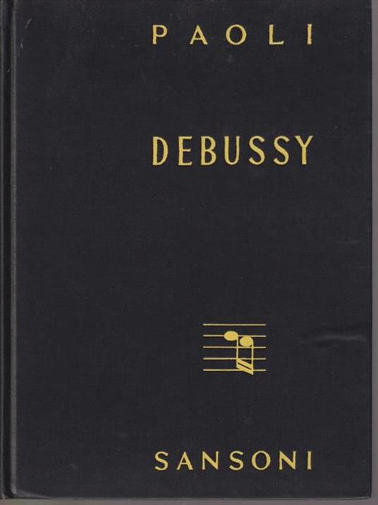   Debussy - Rodolfo Paoli - copertina