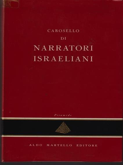   Carosello di narratori israeliani - copertina