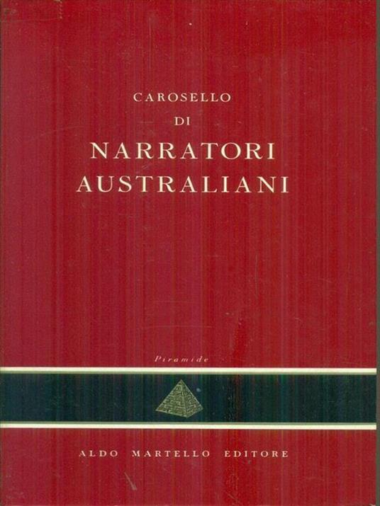 Carosello di narratori australiani - Raffaella Lotteri - copertina