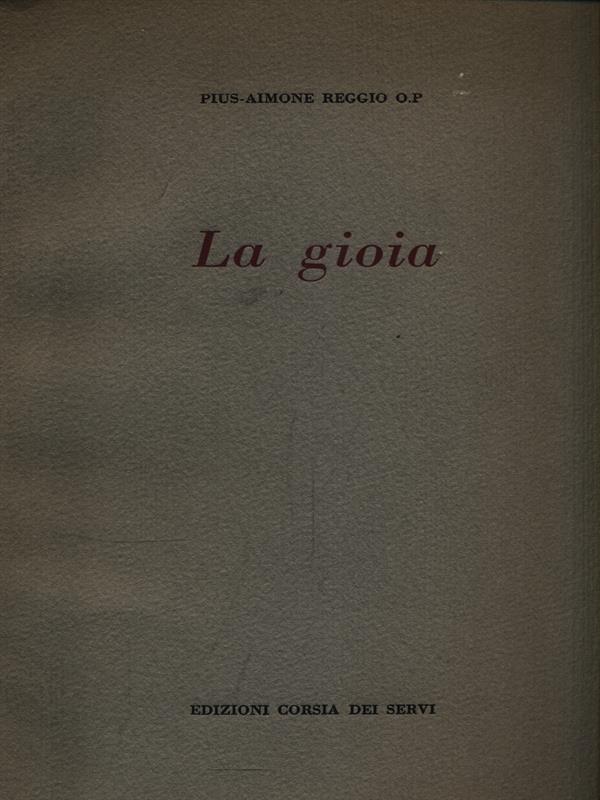 La gioia