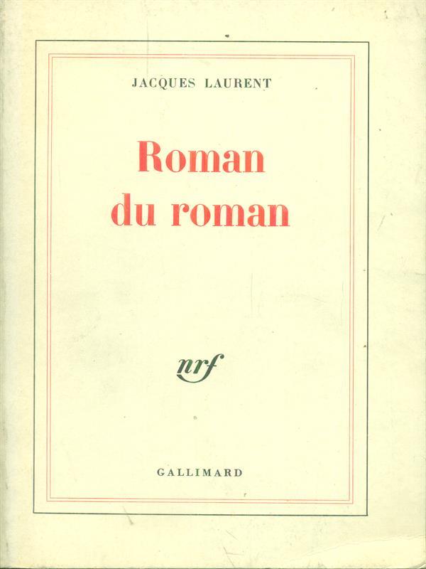 Roman du roman