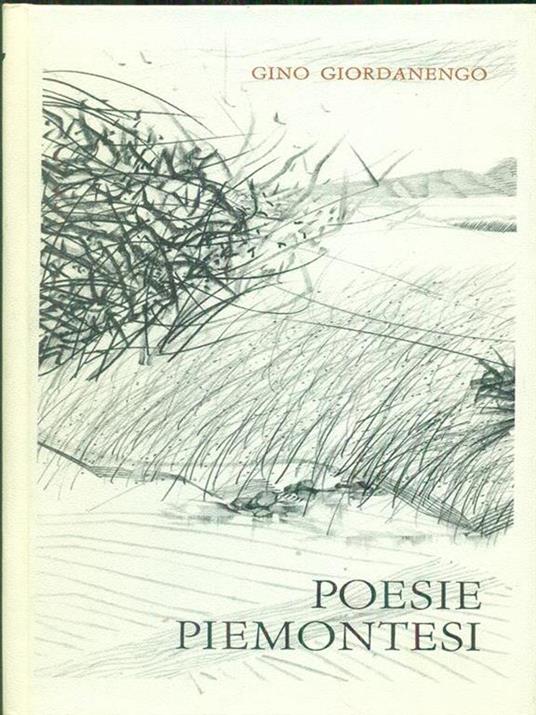 Poesie piemontesi - Gino Giordanengo - copertina