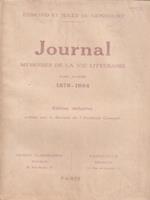   Journal memoires de la vie litteraire tome sixieme 1878-1884