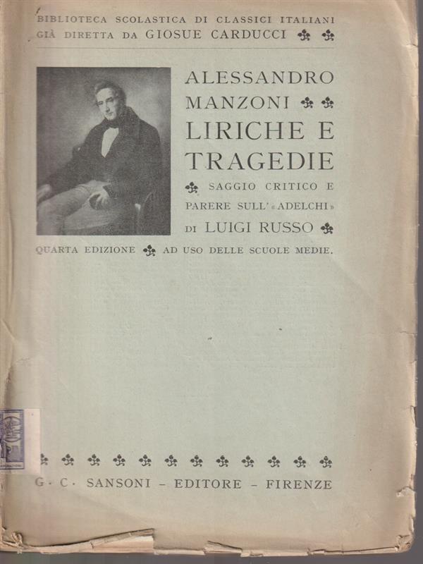 Liriche e tragedie