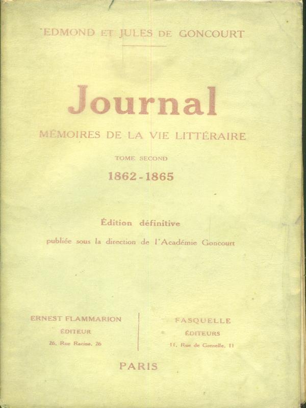   Journal II - 1862-1865
