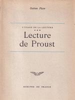   Lecture de Proust