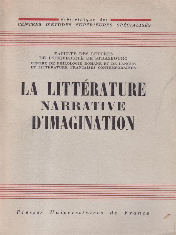 La litterature narrative d'imagination