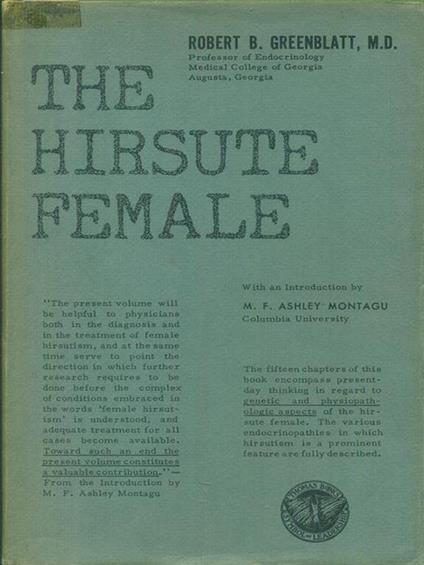 The  hirsute female - Robert B. Greenblatt - copertina