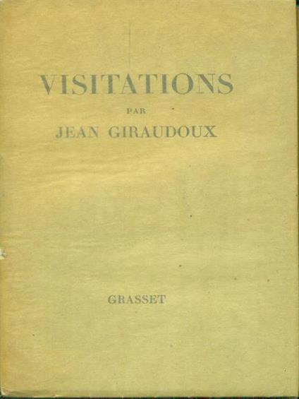   Visitations - Jean Giradoux - copertina