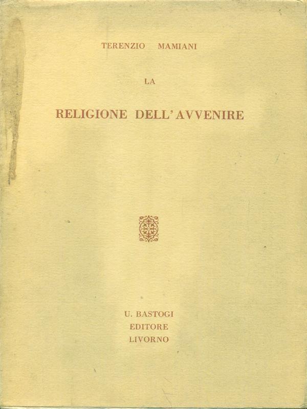 La religione dell'avvenire