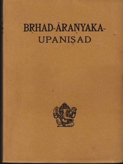   Upanisad - Brhad - copertina