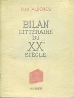   Bilan litteraire du XX siecle