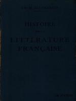   Histoire de la littérature francaise