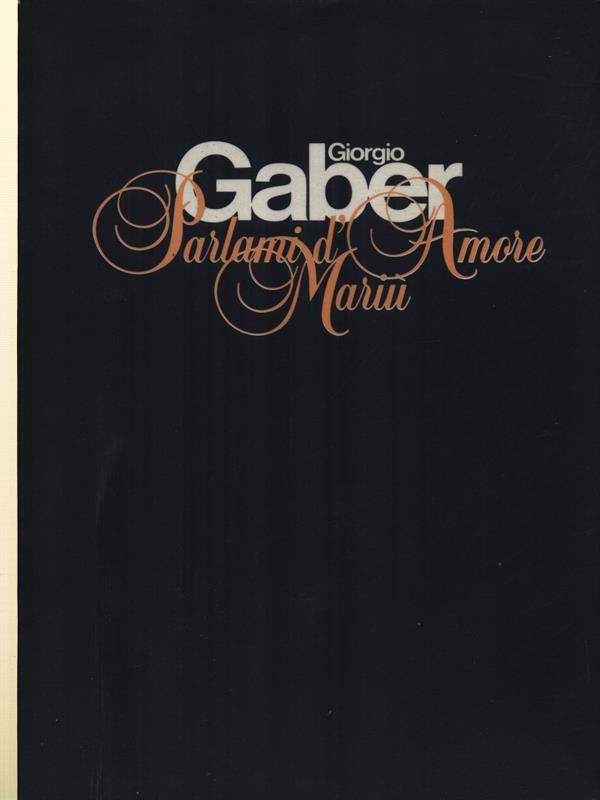 Parlami d'amore Mariù