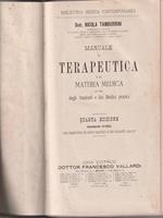   Manuale di terapeutica e di materia medica