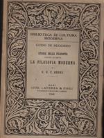   Storia della filosofia parte IV - La filosofia moderna V - G.G.F.Hegel