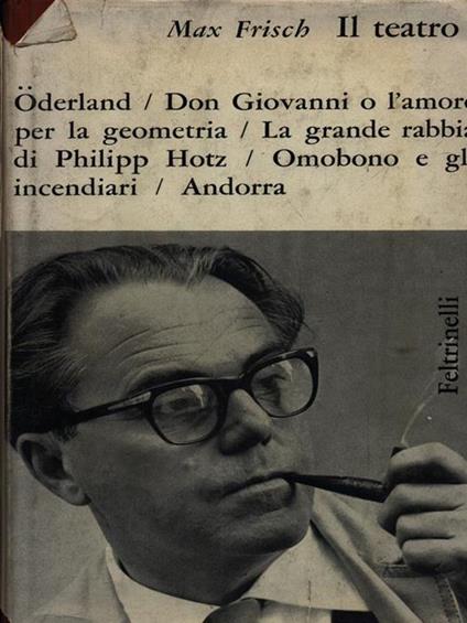 Il teatro - Max Frisch - copertina