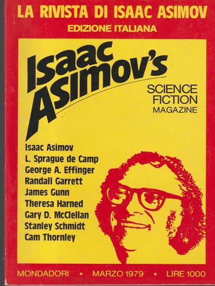   Rivista di Isaac Asimov n. 5 marzo 1979 - copertina